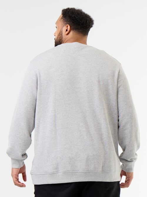 Bedrukt sweatshirt met ronde hals 'Original Edition' - Kiabi