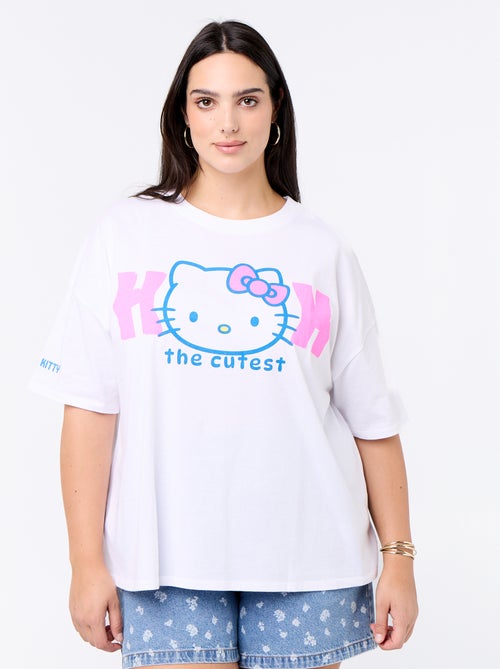 Bedrukt T-shirt 'Hello Kitty' - Kiabi