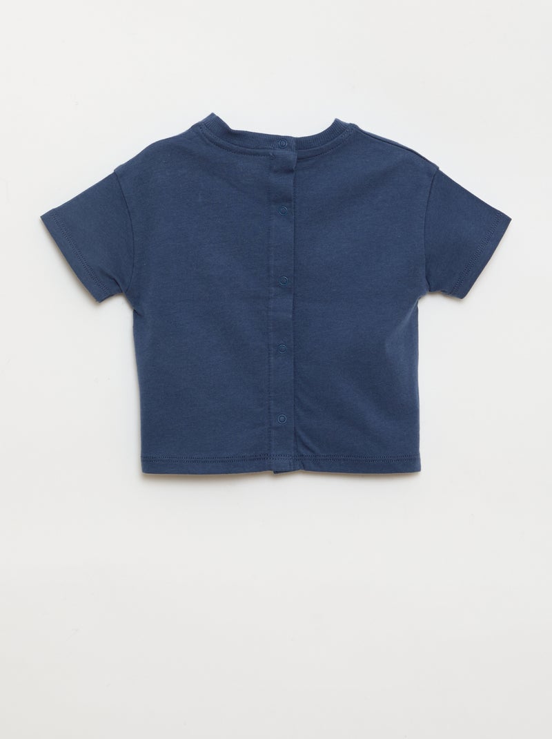 Bedrukt T-shirt 'Marvel' Blauw - Kiabi