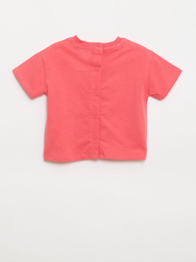 Bedrukt T-shirt 'Marvel' Rood - Kiabi