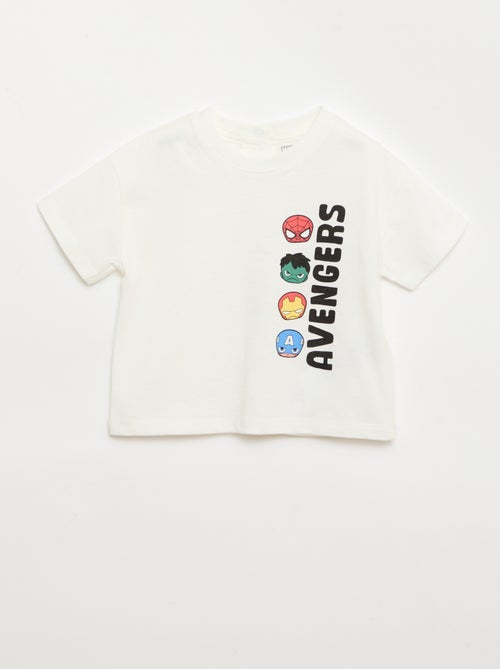 Bedrukt T-shirt 'Marvel' - Kiabi