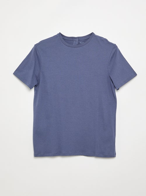 Bedrukt T-shirt met korte mouwen - gemakkelijk aan te trekken collectie - Kiabi