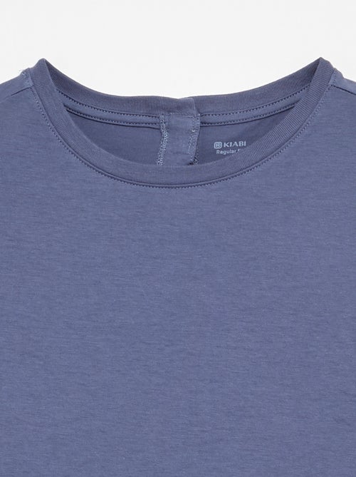 Bedrukt T-shirt met korte mouwen - gemakkelijk aan te trekken collectie - Kiabi