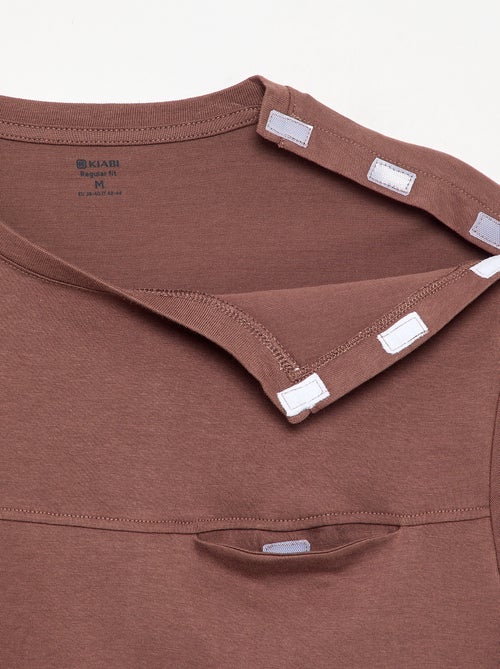 Bedrukt T-shirt met korte mouwen - gemakkelijk aan te trekken collectie - Kiabi Bedrukt T-shirt met korte mouwen - gemakkelijk aan te trekken collectie - Kiabi