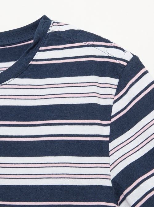 Bedrukt T-shirt met korte mouwen - Makkelijk aan te trekken - Kiabi