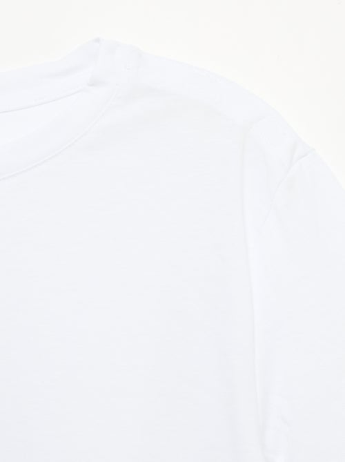 Bedrukt T-shirt met korte mouwen - Makkelijk aan te trekken - Kiabi Bedrukt T-shirt met korte mouwen - Makkelijk aan te trekken - Kiabi