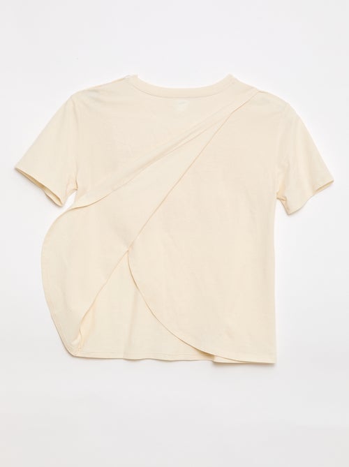 Bedrukt T-shirt met korte mouwen - Makkelijk aan te trekken - Kiabi Bedrukt T-shirt met korte mouwen - Makkelijk aan te trekken - Kiabi