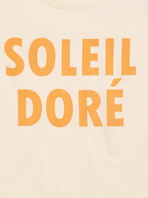 Bedrukt T-shirt met korte mouwen - Makkelijk aan te trekken - Kiabi Bedrukt T-shirt met korte mouwen - Makkelijk aan te trekken - Kiabi