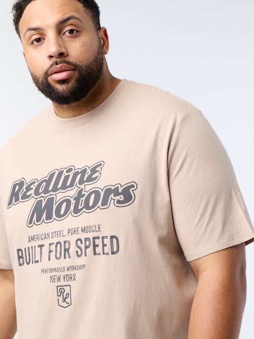 Bedrukt T-shirt met korte mouwen - Kiabi