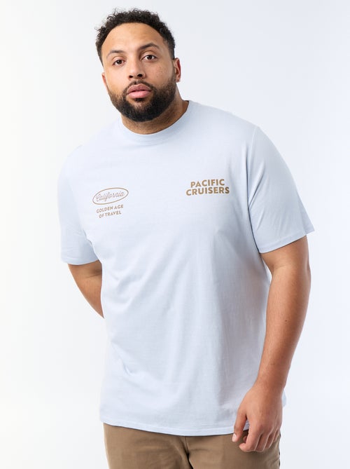 Bedrukt T-shirt met korte mouwen - Kiabi