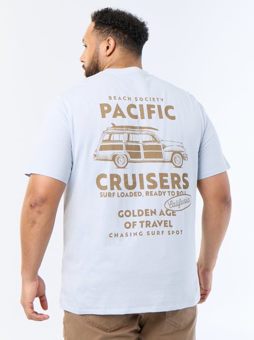 Bedrukt T-shirt met korte mouwen - Kiabi