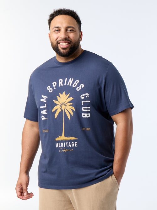 Bedrukt T-shirt met korte mouwen - Kiabi Bedrukt T-shirt met korte mouwen - Kiabi