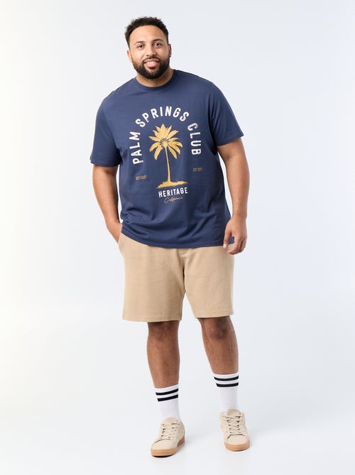 Bedrukt T-shirt met korte mouwen - Kiabi Bedrukt T-shirt met korte mouwen - Kiabi