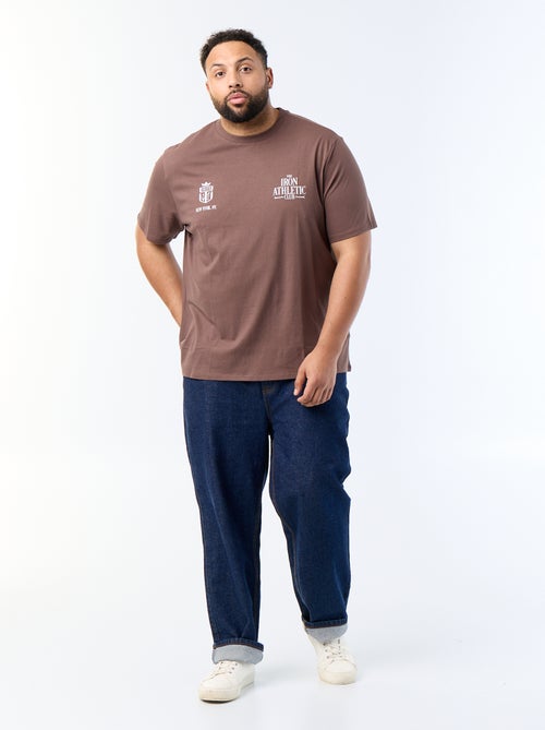 Bedrukt T-shirt met korte mouwen - Kiabi