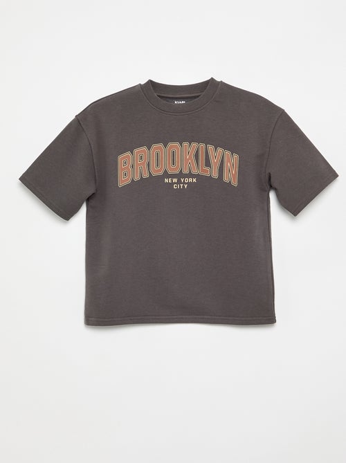 Bedrukt T-shirt met korte mouwen - Kiabi