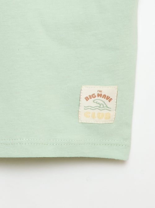 Bedrukt T-shirt met korte mouwen - Kiabi