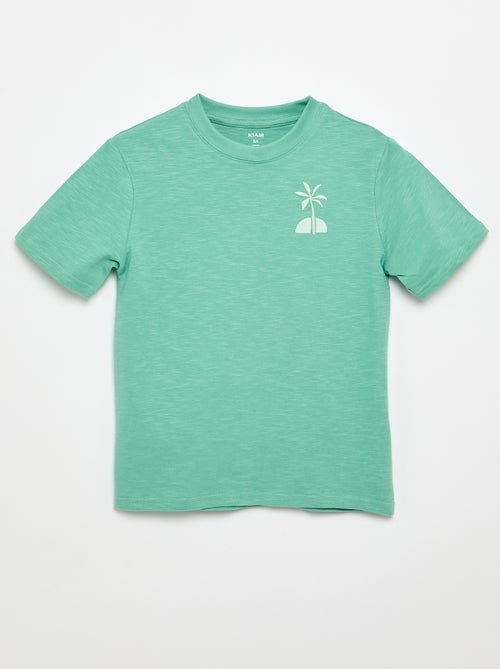 Bedrukt T-shirt met korte mouwen - Kiabi