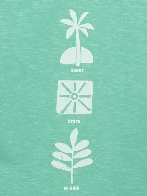 Bedrukt T-shirt met korte mouwen - Kiabi