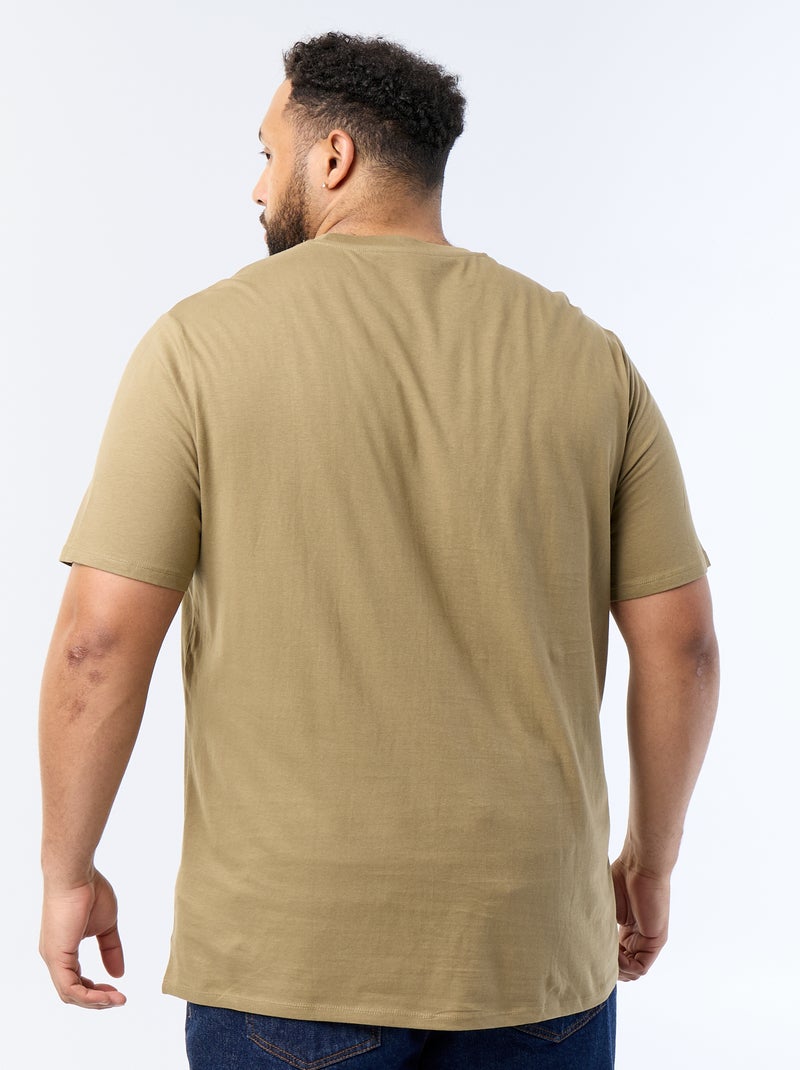 Bedrukt T-shirt met korte mouwen Groen - Kiabi