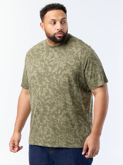 Bedrukt T-shirt met korte mouwen - Kiabi