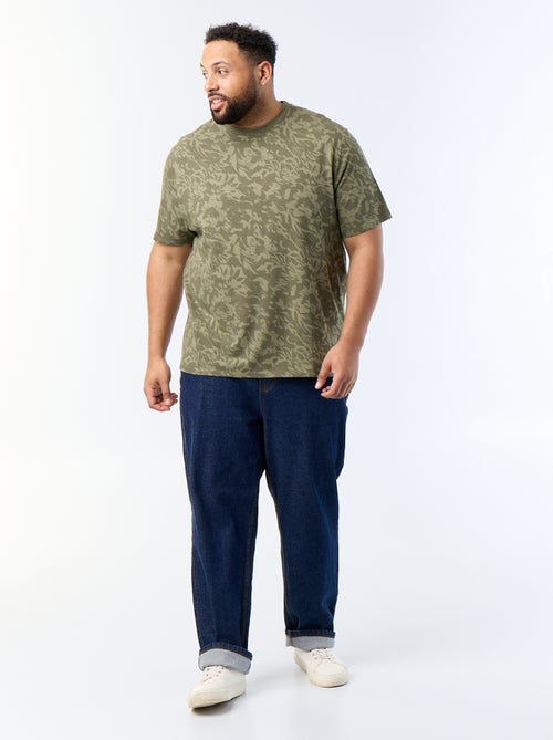 Bedrukt T-shirt met korte mouwen - Kiabi