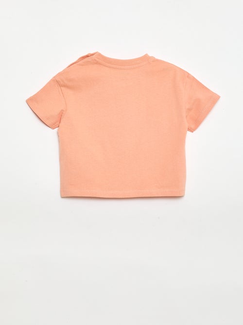 Bedrukt T-shirt met korte mouwen - Kiabi