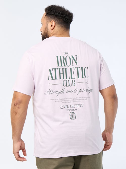 Bedrukt T-shirt met korte mouwen - Kiabi