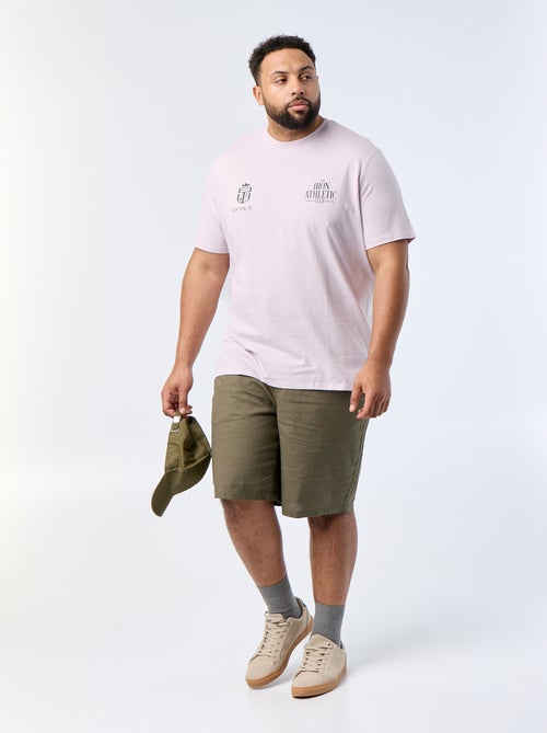 Bedrukt T-shirt met korte mouwen - Kiabi