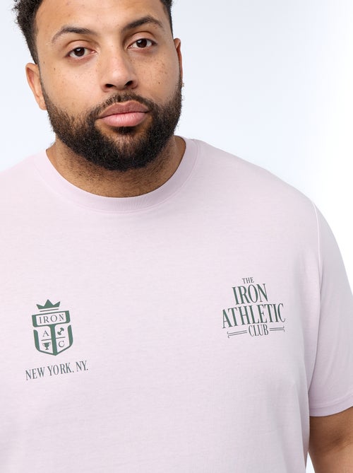 Bedrukt T-shirt met korte mouwen - Kiabi