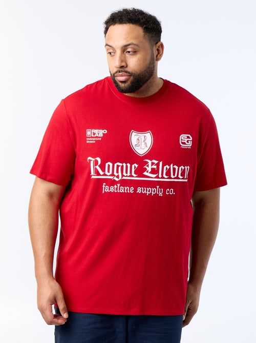 Bedrukt T-shirt met korte mouwen - Kiabi