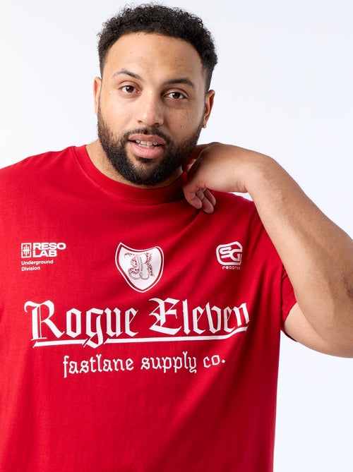 Bedrukt T-shirt met korte mouwen - Kiabi