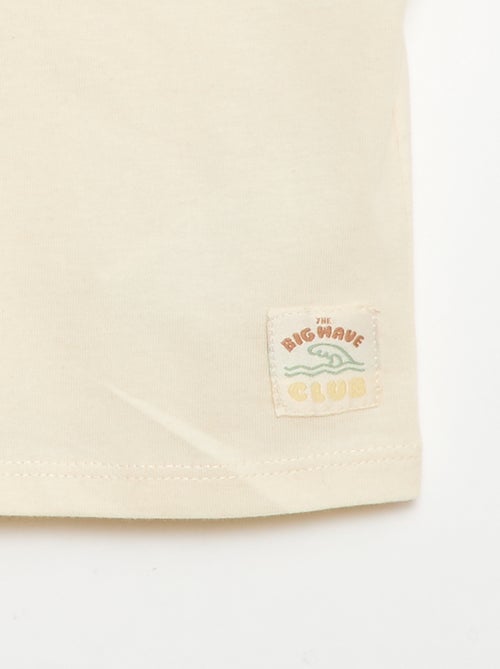 Bedrukt T-shirt met korte mouwen - Kiabi