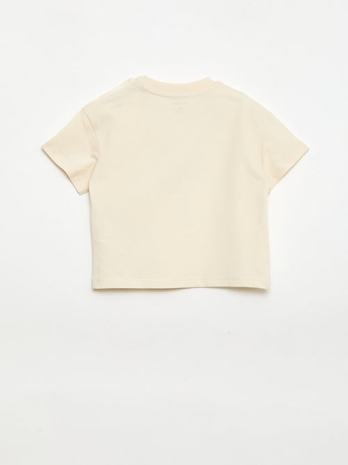 Bedrukt T-shirt met korte mouwen - Kiabi