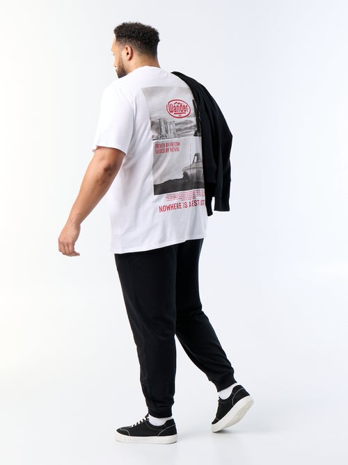 Bedrukt T-shirt met korte mouwen - Kiabi