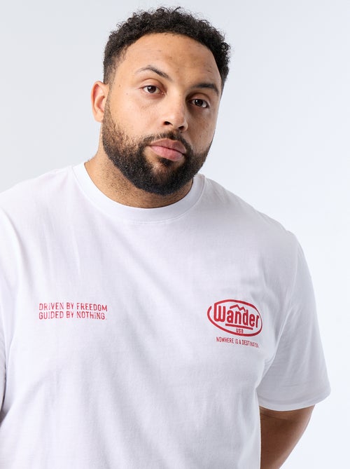 Bedrukt T-shirt met korte mouwen - Kiabi