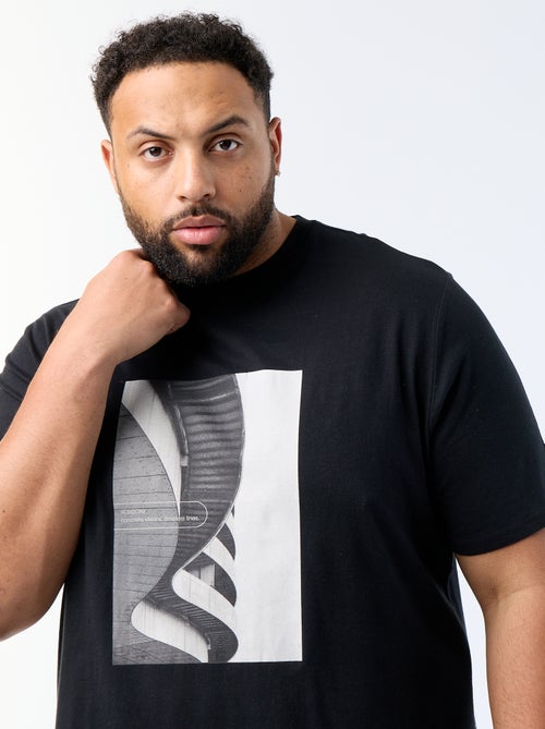 Bedrukt T-shirt met korte mouwen - Kiabi