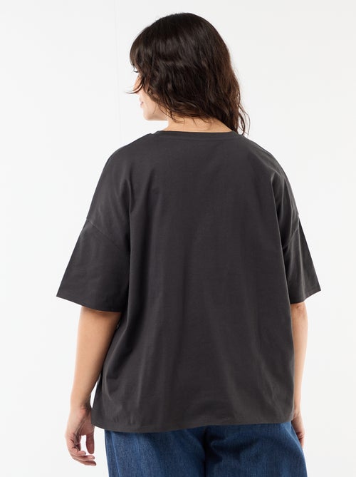 Bedrukt T-shirt 'Stitch' - Kiabi