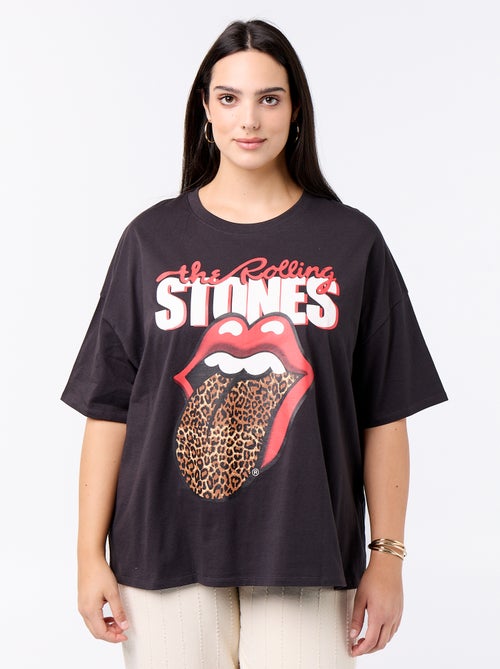 Bedrukt T-shirt 'The Rolling Stones' - Kiabi
