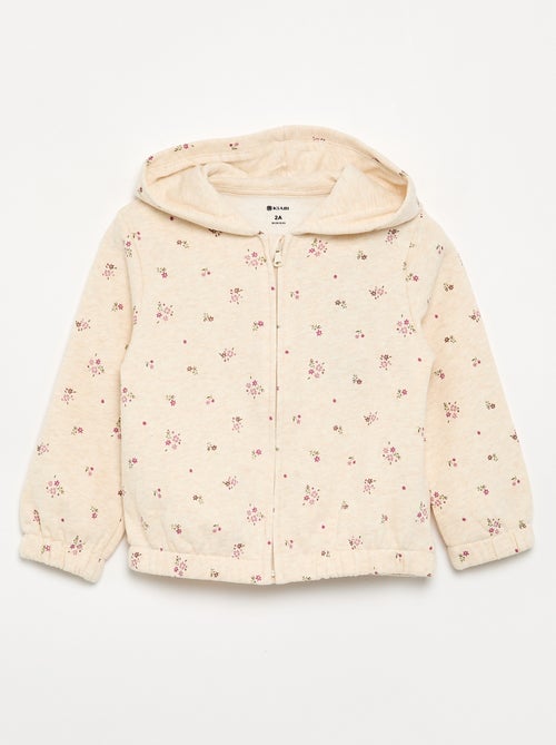Bedrukte capuchonsweater - Kiabi Bedrukte capuchonsweater - Kiabi