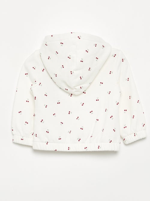Bedrukte capuchonsweater - Kiabi