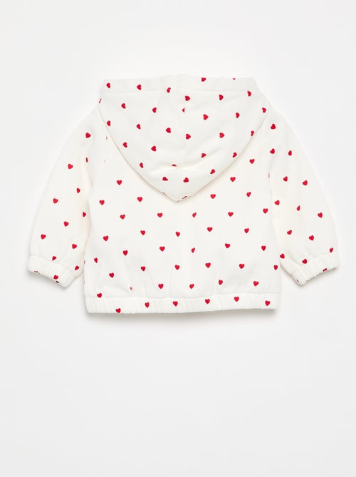 Bedrukte capuchonsweater - Kiabi