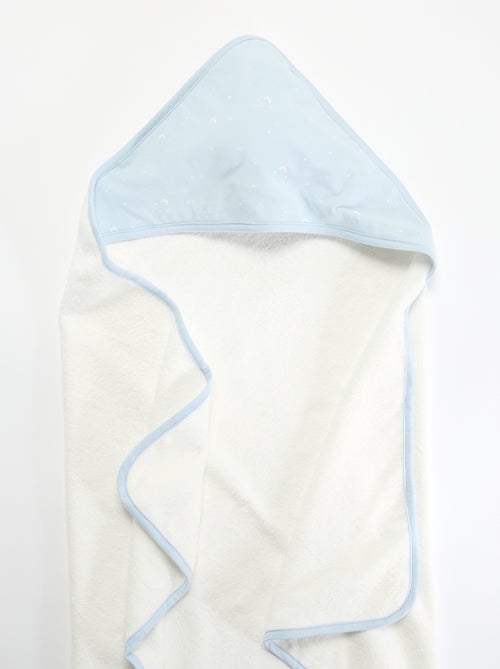 Bedrukte deken van katoenen jerseytricot en fleece - Kiabi Bedrukte deken van katoenen jerseytricot en fleece - Kiabi