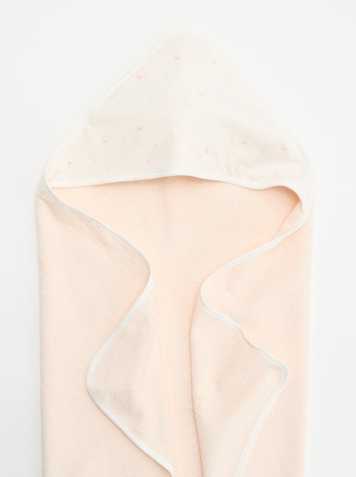 Bedrukte deken van katoenen jerseytricot en fleece - Kiabi Bedrukte deken van katoenen jerseytricot en fleece - Kiabi