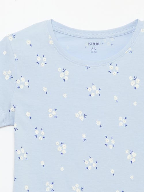 Bedrukte korte pyjama - 2-delig - Kiabi