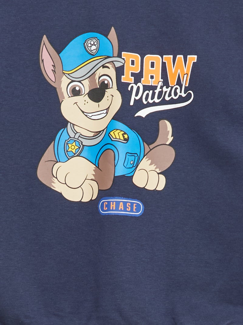 Bedrukte 'Pat patrouille' set van sweater + katoenen short Grijs - Kiabi