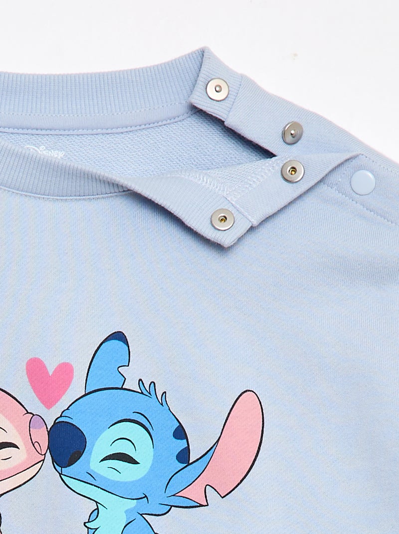 Bedrukte sweater - 'Minnie' 'Disney' - Makkelijk aan te trekken collectie Blauw - Kiabi