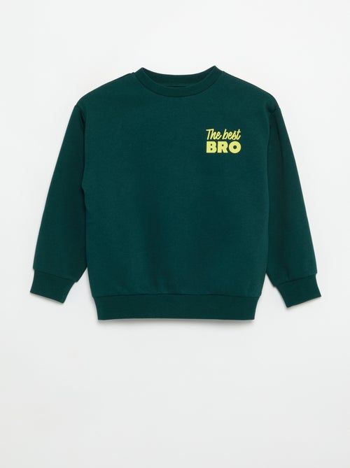 Bedrukte sweater - Kiabi