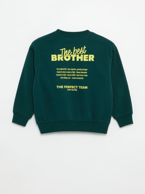 Bedrukte sweater - Kiabi