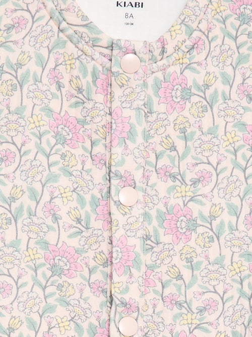 Bedrukte sweater met moltonlook - Makkelijk aan te trekken collectie - Kiabi