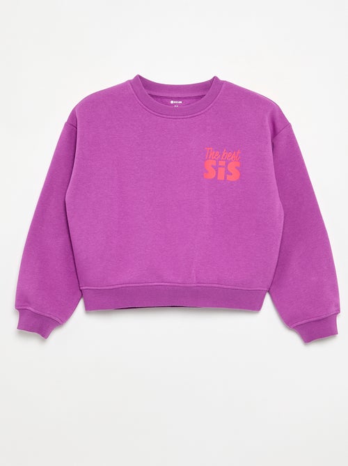Bedrukte sweater - Kiabi